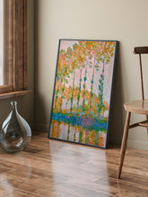 Monet Poplars on the Banks of the Epte, Autumn - Art Print